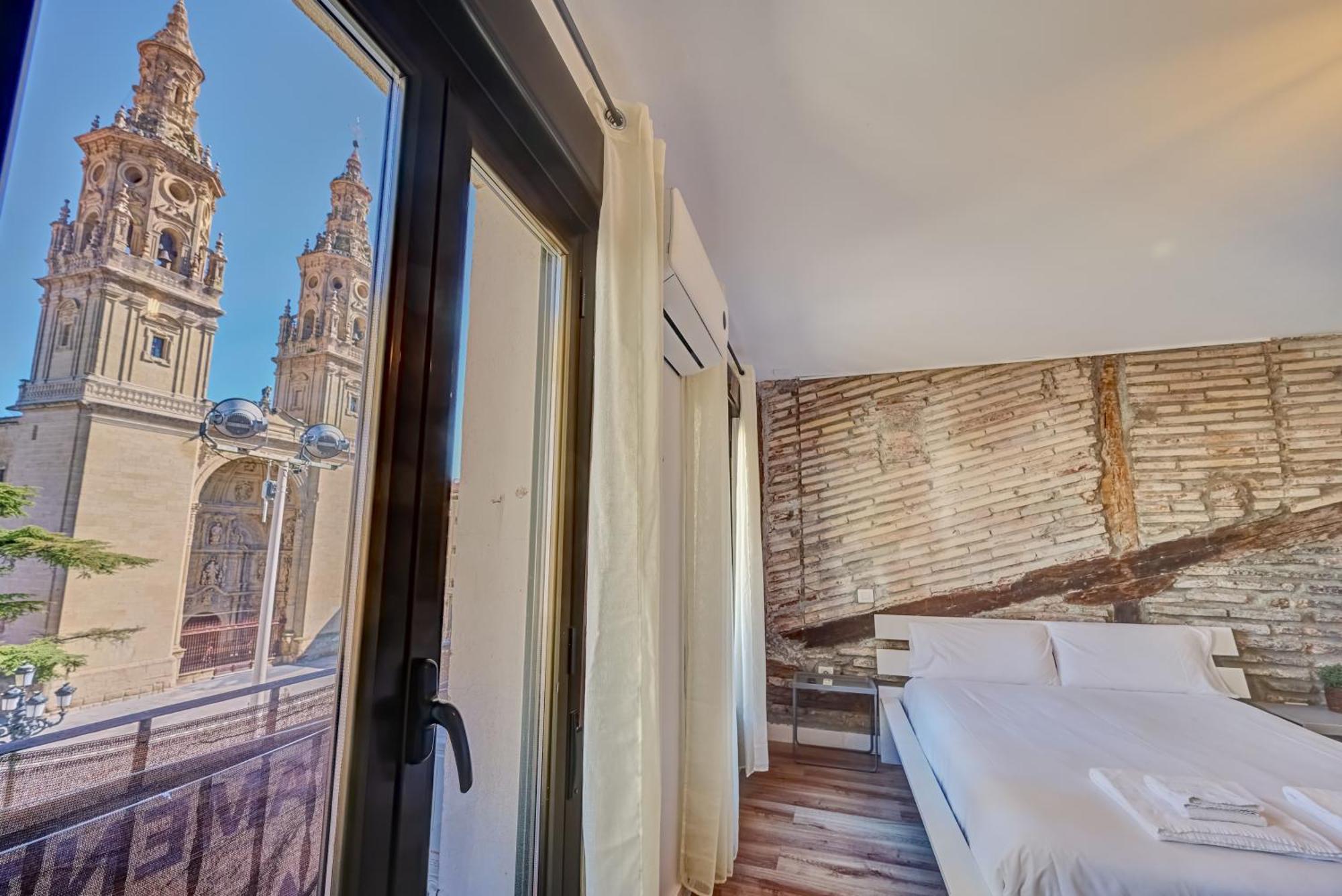 לוגרוניו Balcon Del Mercado By Clabao מראה חיצוני תמונה